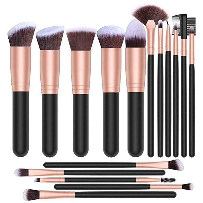 MBS01 Synthetic Fiber Makeup Brush Set - Image 6