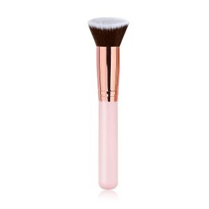 FB01 Single Rose Gold Flat Loose Powder Foundation Brush